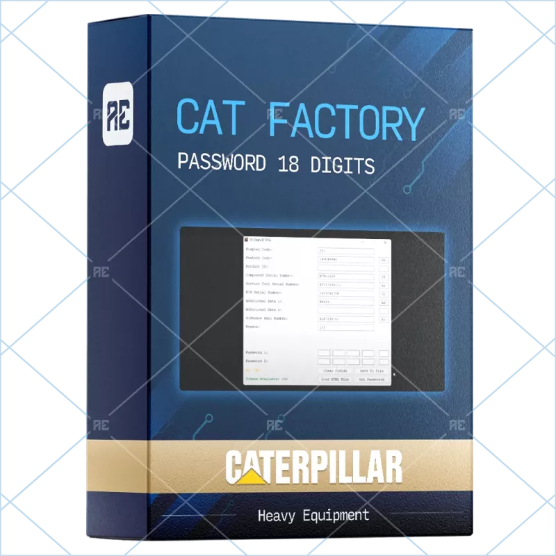 CAT FACTORY PASSWORD 18 DIGITS
