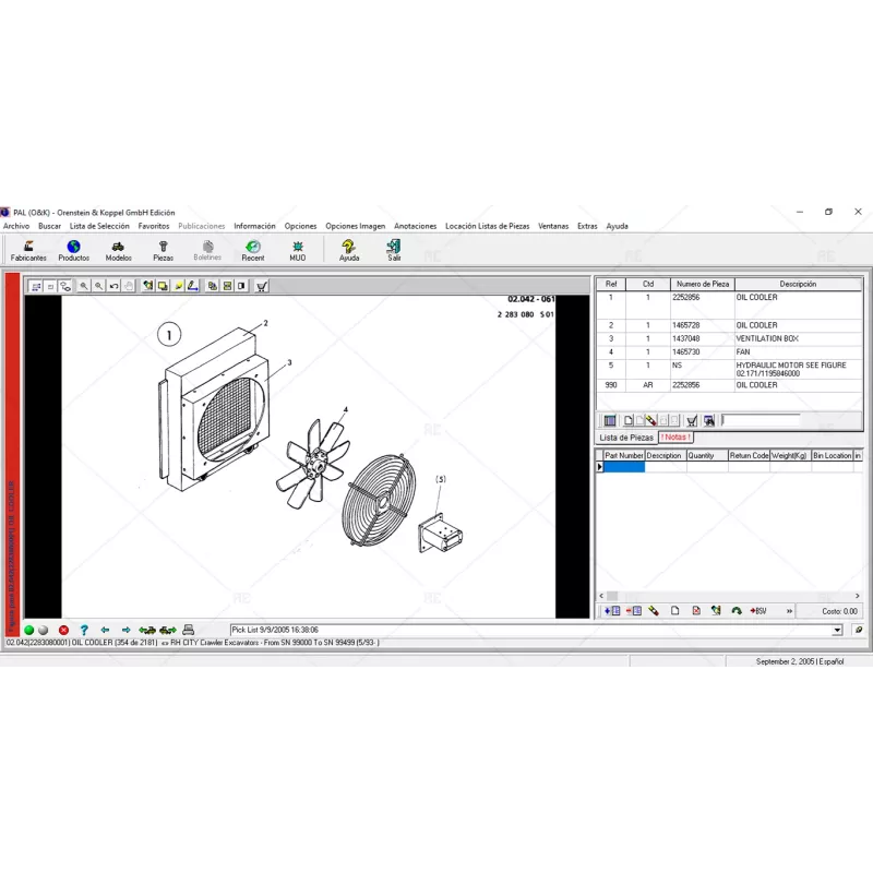 OREINSTEIN & KOPPEL GMBH (O&K) 2005.09
