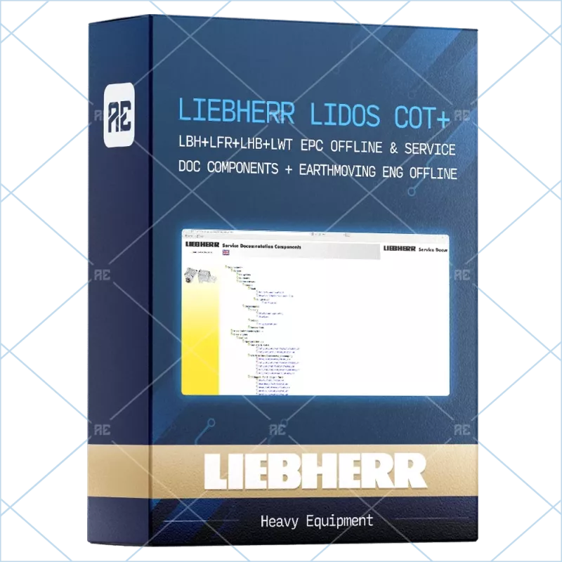 LIEBHERR LIDOS COT+LBH+LFR+LHB+LWT EPC OFFLINE & SERVICE DOCUMENTATION COMPONENTS + EARTHMOVING ENGLISH OFFLINE [VMware]