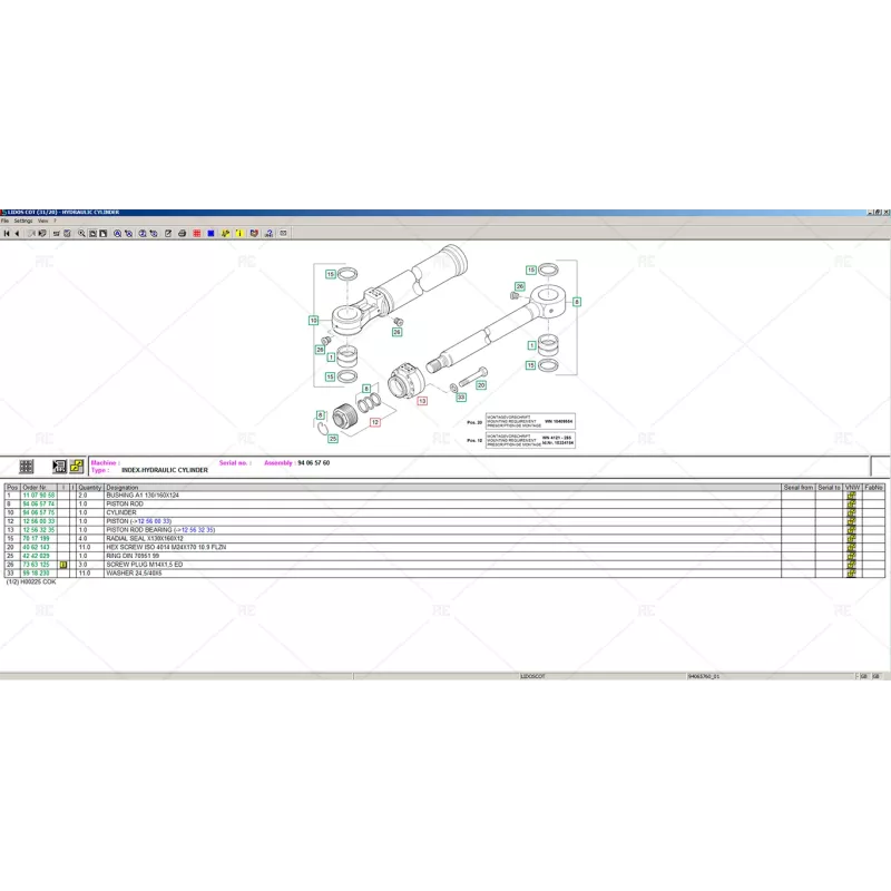 LIEBHERR LIDOS COT+LBH+LFR+LHB+LWT EPC OFFLINE & SERVICE DOCUMENTATION COMPONENTS + EARTHMOVING ENGLISH OFFLINE [VMware]