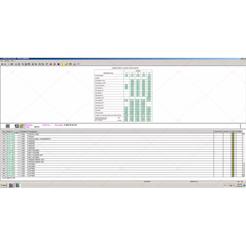 LIEBHERR LIDOS COT+LBH+LFR+LHB+LWT EPC OFFLINE & SERVICE DOCUMENTATION COMPONENTS + EARTHMOVING ENGLISH OFFLINE [VMware]