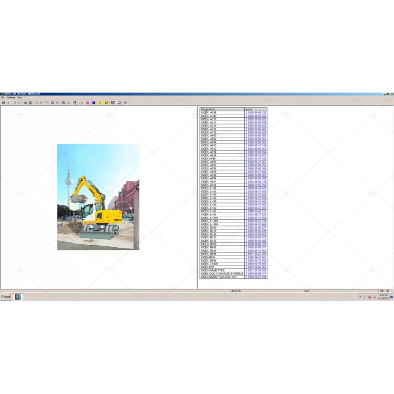 LIEBHERR LIDOS COT+LBH+LFR+LHB+LWT EPC OFFLINE & SERVICE DOCUMENTATION COMPONENTS + EARTHMOVING ENGLISH OFFLINE [VMware]