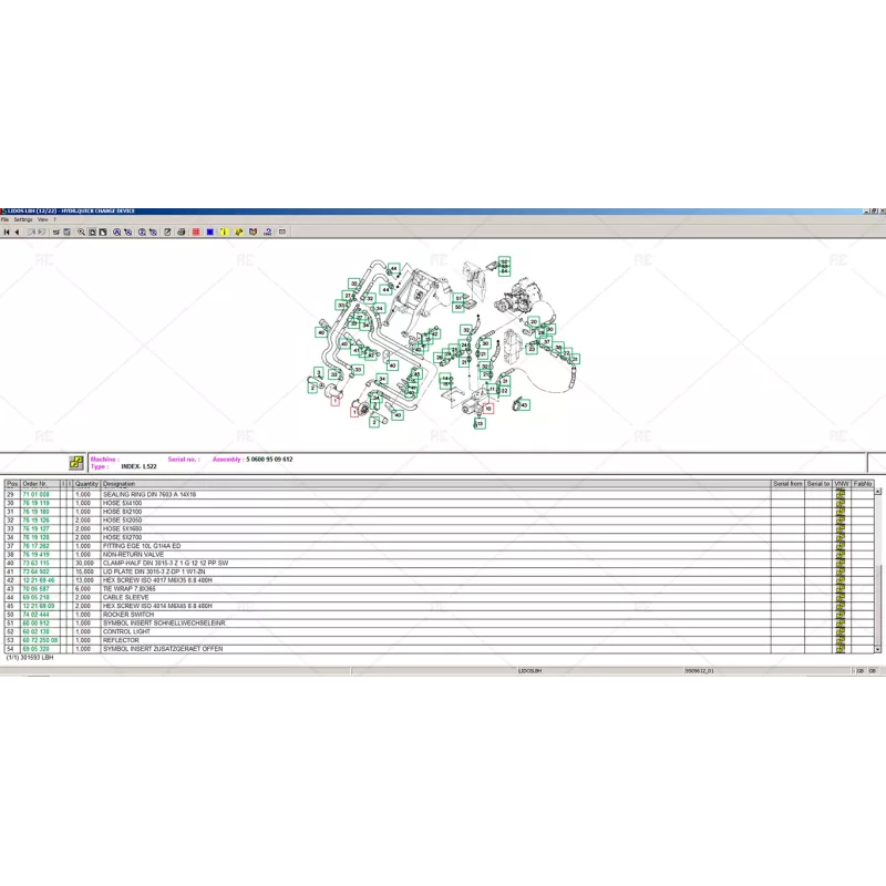 LIEBHERR LIDOS COT+LBH+LFR+LHB+LWT EPC OFFLINE & SERVICE DOCUMENTATION COMPONENTS + EARTHMOVING ENGLISH OFFLINE [VMware]