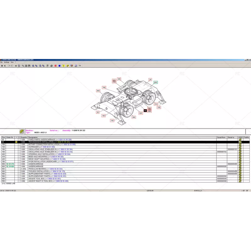 LIEBHERR LIDOS COT+LBH+LFR+LHB+LWT EPC OFFLINE & SERVICE DOCUMENTATION COMPONENTS + EARTHMOVING ENGLISH OFFLINE [VMware]