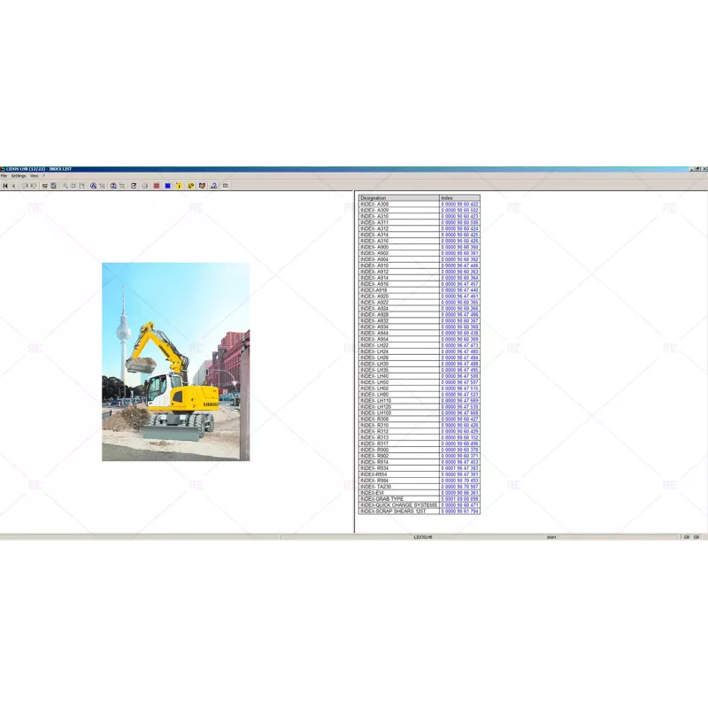 LIEBHERR LIDOS COT+LBH+LFR+LHB+LWT EPC OFFLINE & SERVICE DOCUMENTATION COMPONENTS + EARTHMOVING ENGLISH OFFLINE [VMware]