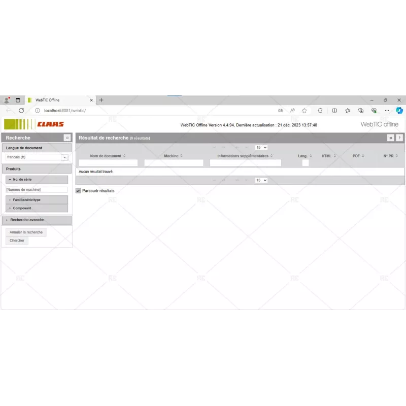 CLAAS WEBTIC OFFLINE FRENCH 4.4.94 [2023.09]