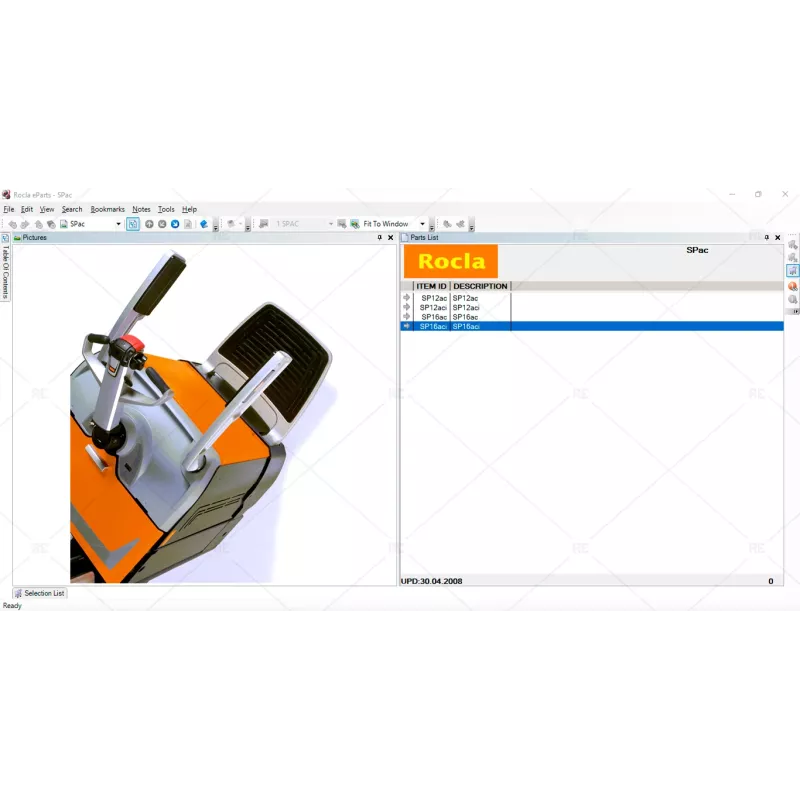 ROCLA FORKLIFT ePARTS 5.4 5.4