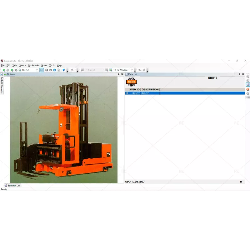 ROCLA FORKLIFT ePARTS 5.4 5.4