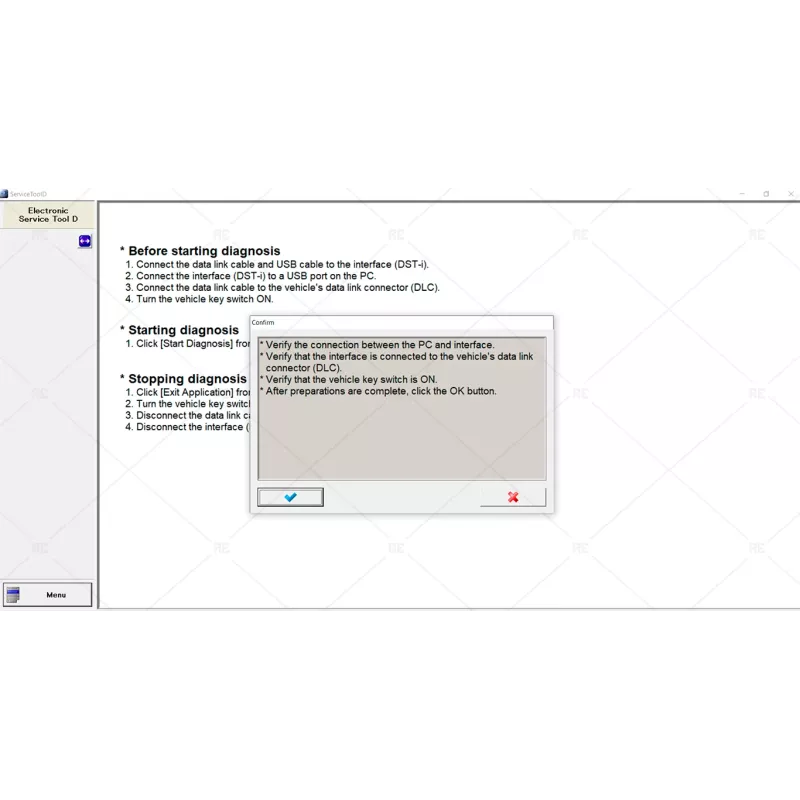 IHI SHIBAURA ELECTRONIC SERVICE TOOL D 1.0.9