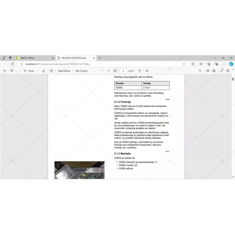 CLAAS WEBTIC OFFLINE SERBIAN 4.4.94 [2023.08]