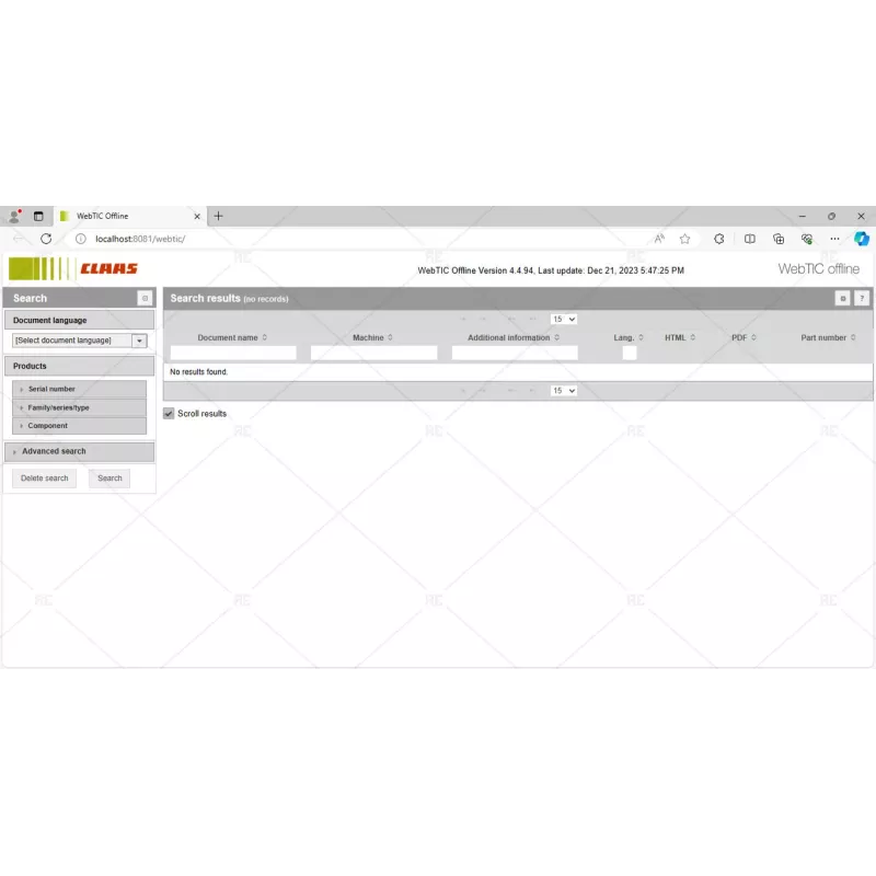 CLAAS WEBTIC OFFLINE SWEDISH 4.4.94 [2023.08]