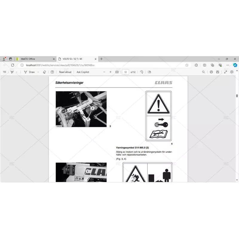 CLAAS WEBTIC OFFLINE SWEDISH 4.4.94 [2023.08]