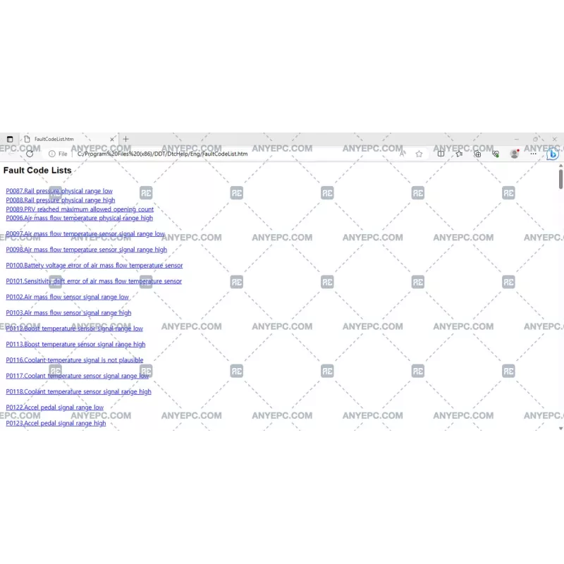 DOOSAN DIAGNOSTIC TOOL DPF DL06-08 T4F ENGINE 01.20 [2023.06]
