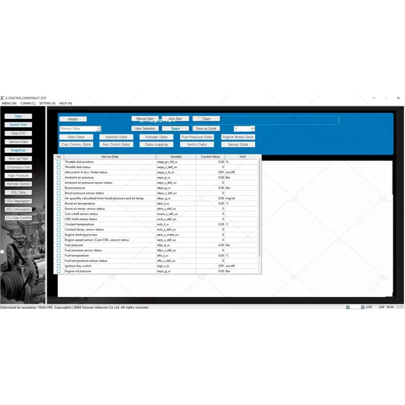 DOOSAN E-DOCTOR CONSTRUCT STANDARD 2.4.0.7 [2023.06]