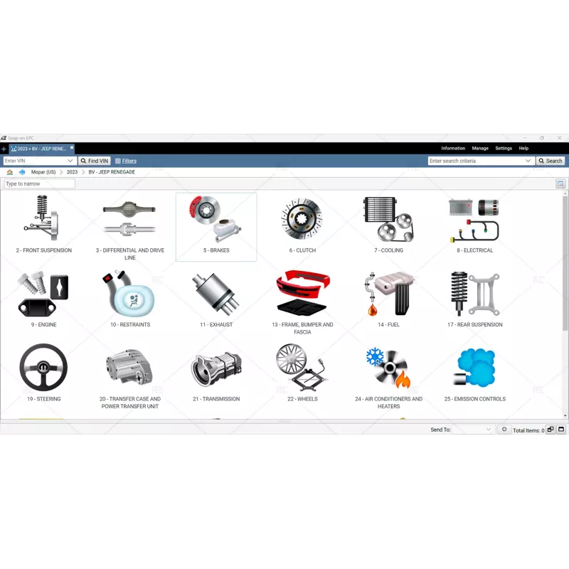 CHRYSLER FCA SNAP-ON EPC 4.2.1.0 [2023.06]