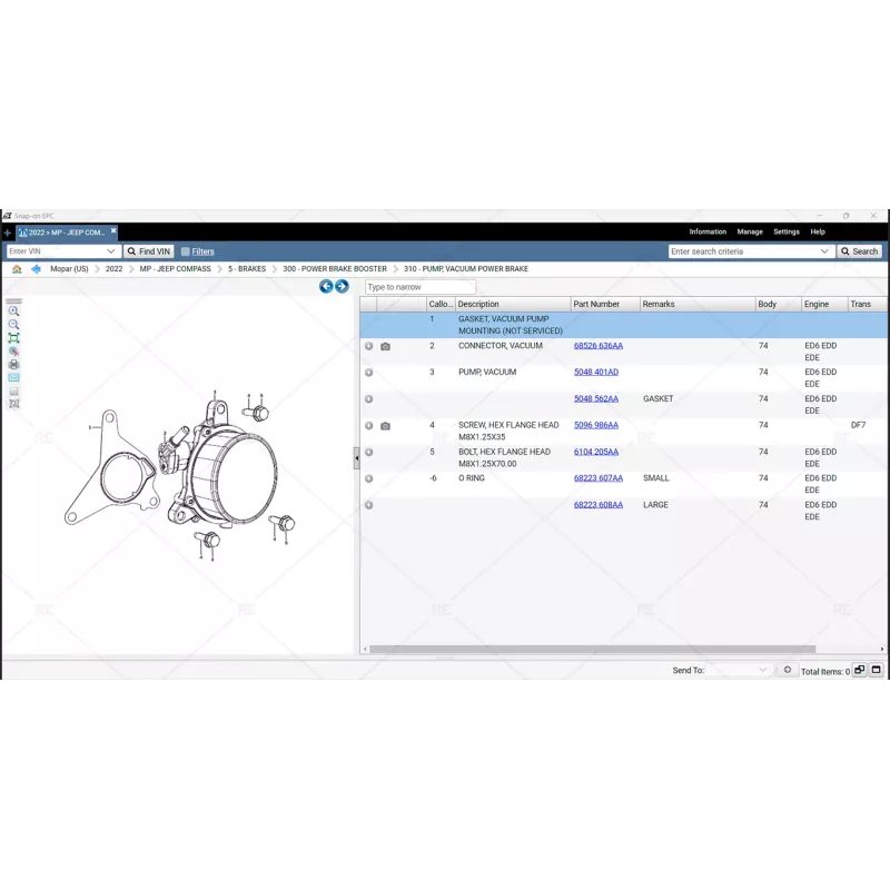 CHRYSLER FCA SNAP-ON EPC 4.2.1.0 [2023.06]