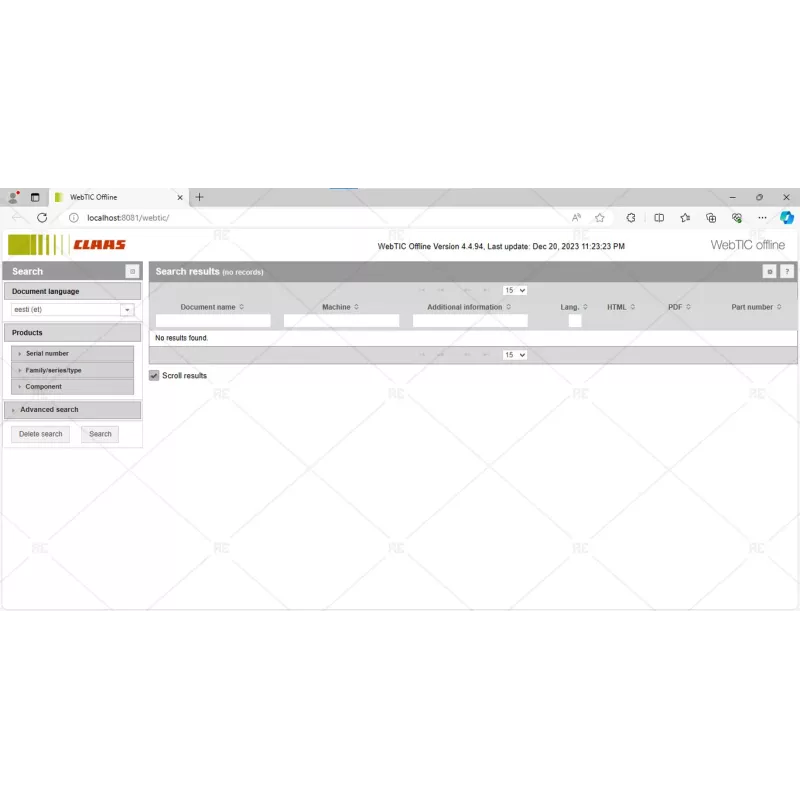 CLAAS WEBTIC OFFLINE ESTONIAN 4.4.94 [2023.05]