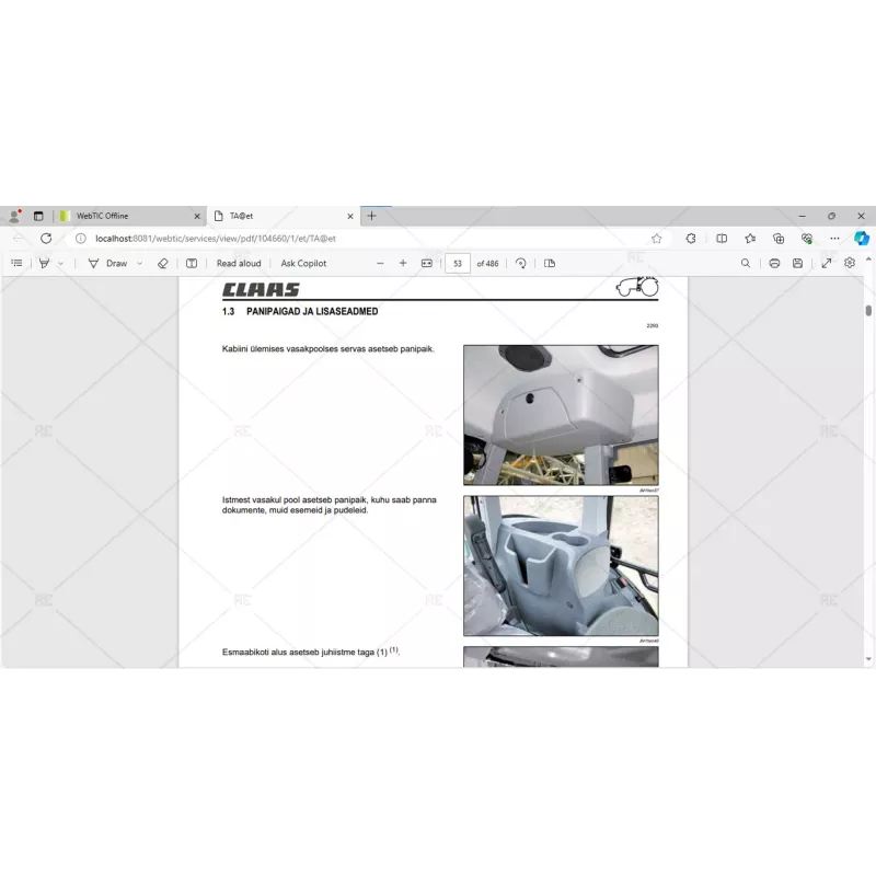 CLAAS WEBTIC OFFLINE ESTONIAN 4.4.94 [2023.05]