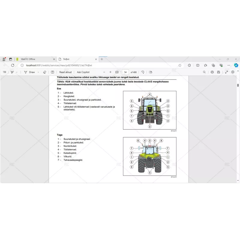 CLAAS WEBTIC OFFLINE ESTONIAN 4.4.94 [2023.05]