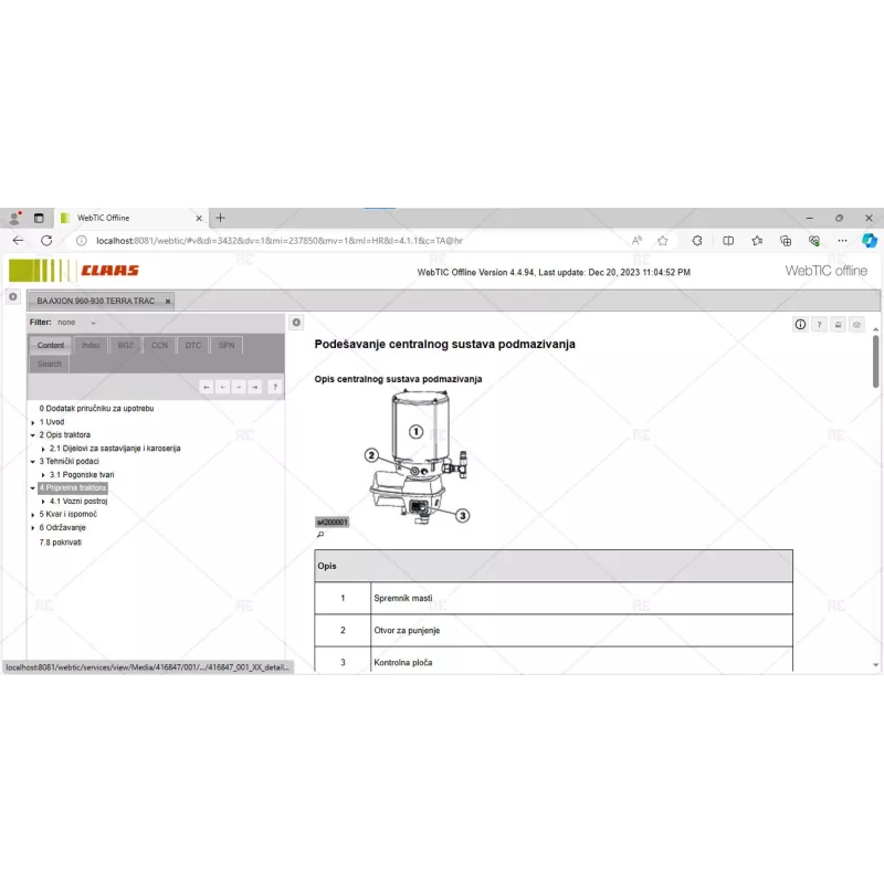 CLAAS WEBTIC OFFLINE CROATIAN 4.4.94 [2023.05]