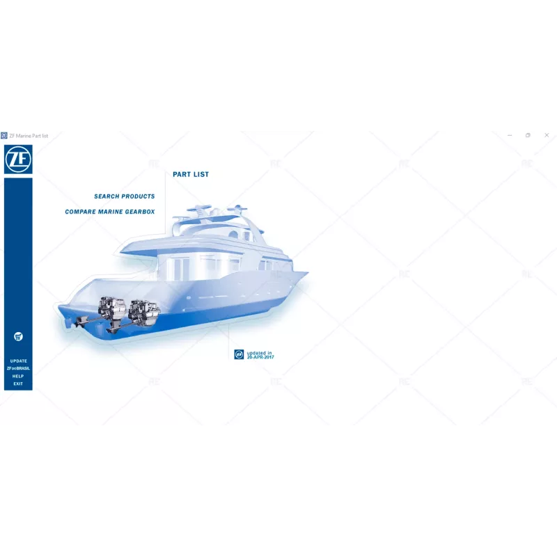 ZF MARINE PARTS CATALOG 2023.05