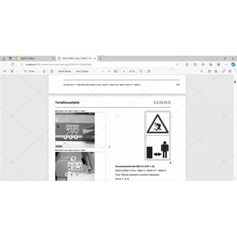 CLAAS WEBTIC OFFLINE FINNISH 4.4.94 [2023.05]