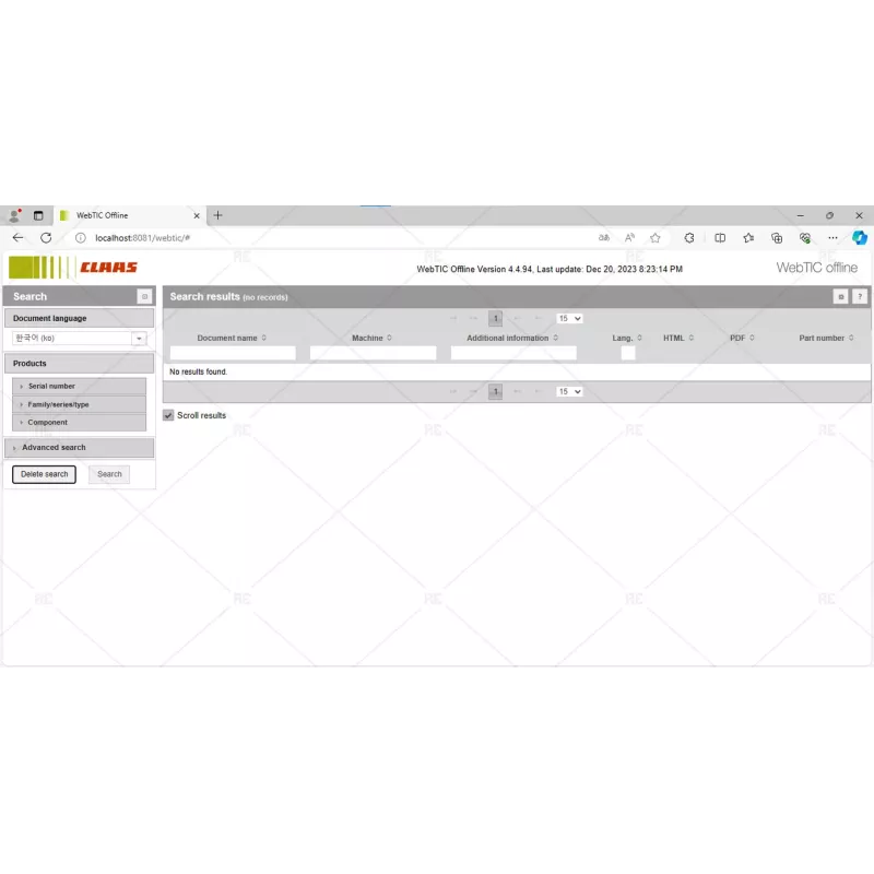 CLAAS WEBTIC OFFLINE KOREAN 4.4.94 [2023.05]