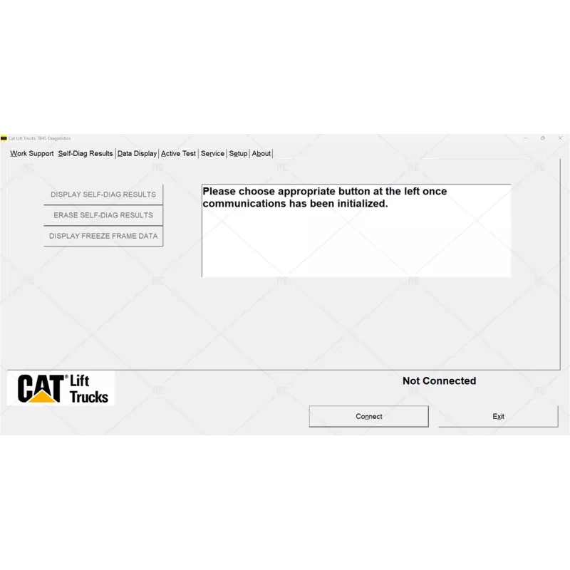 CAT LIFT TRUCKS TB45 DIAGNOSTICS 1.0.27