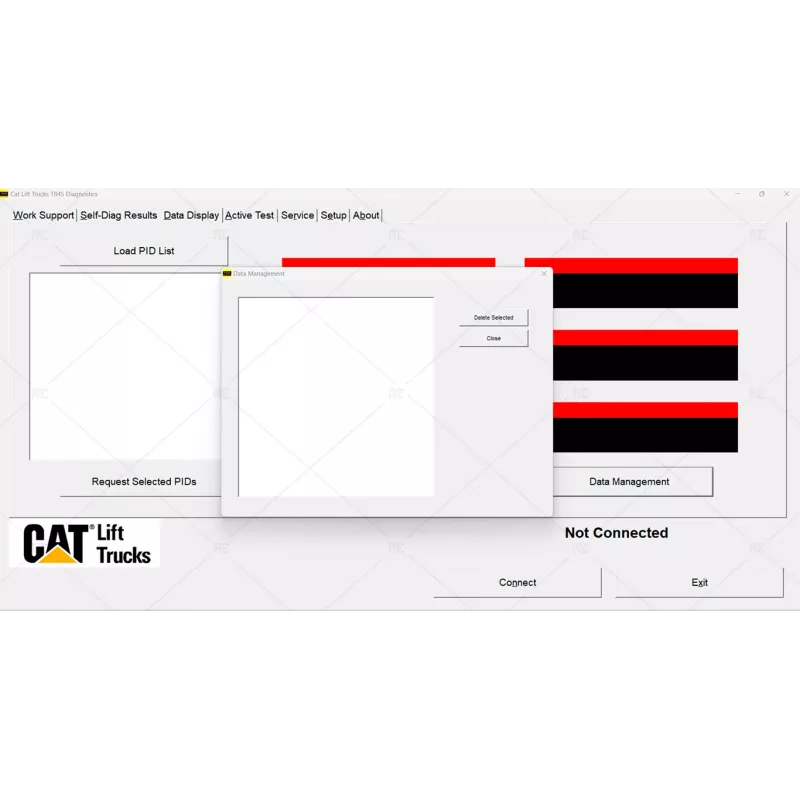 CAT LIFT TRUCKS TB45 DIAGNOSTICS 1.0.27