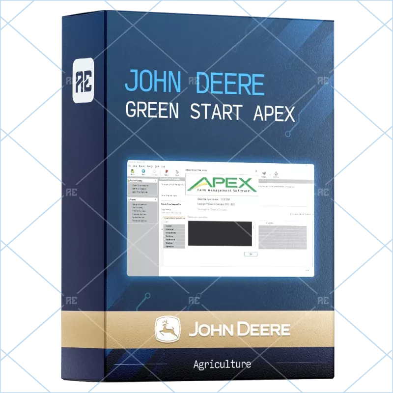 JOHN DEERE GREEN START APEX 3.8.9.3891