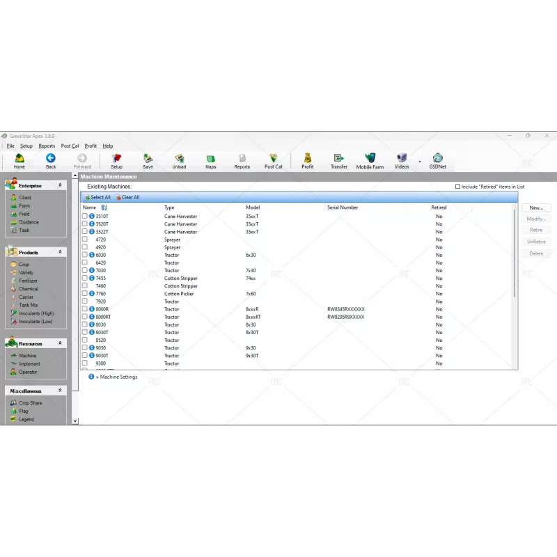 JOHN DEERE GREEN START APEX 3.8.9.3891