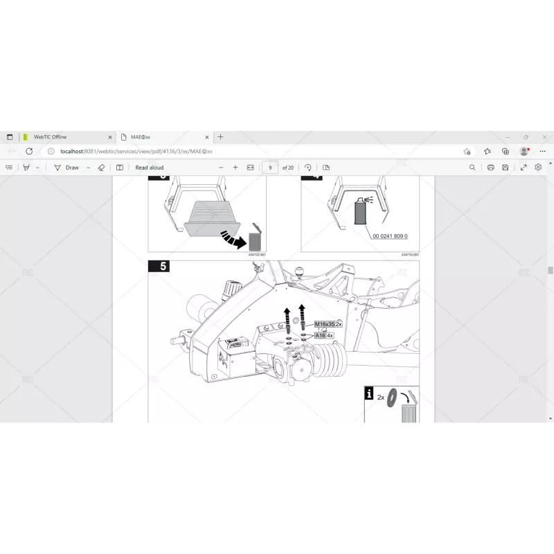CLAAS WEBTIC OFFLINE SPANISH-AMERICAN 4.4.94 [2023.04]
