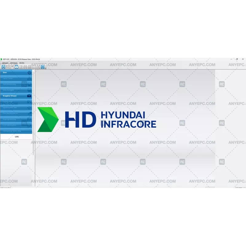 HYUNDAI INFRACORE DIAGNOSTIC TOOL SCR 02.50 [2023.04]