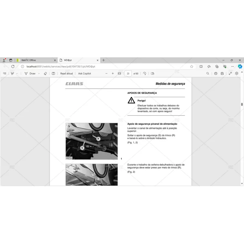 CLAAS WEBTIC OFFLINE PORTUGUESE 4.4.94 [2023.04]
