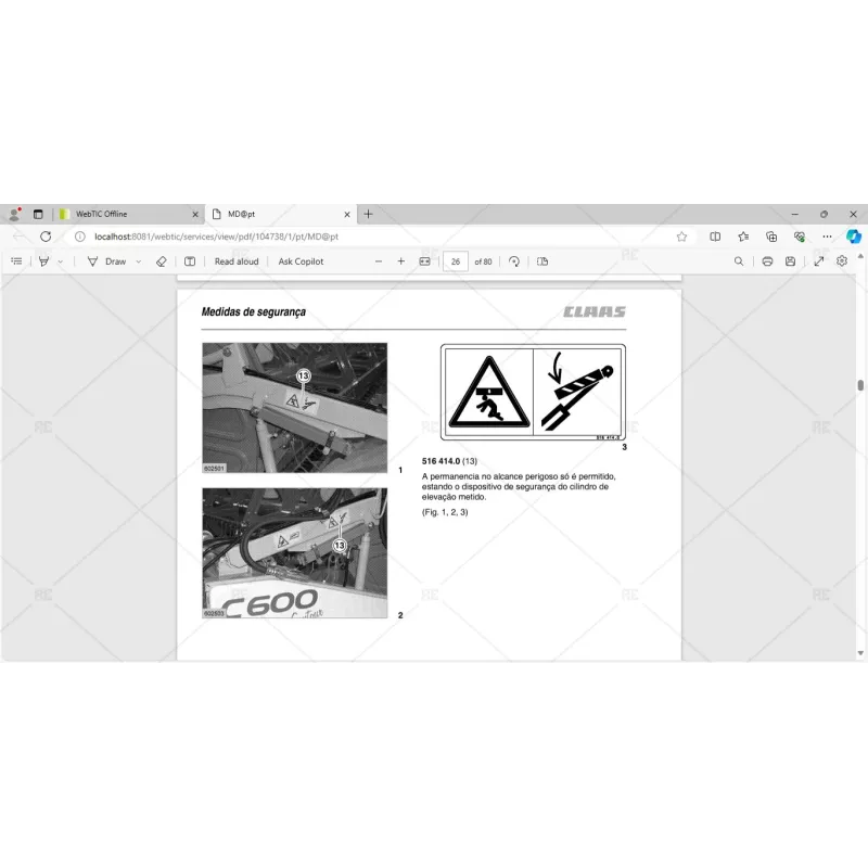 CLAAS WEBTIC OFFLINE PORTUGUESE 4.4.94 [2023.04]