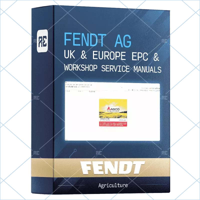 FENDT AG UK & EUROPE PARTS CATALOG & WORKSHOP SERVICE MANUALS 2021.03