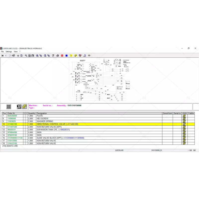 LIEBHERR LIDOS CRANES LWE 2023.03
