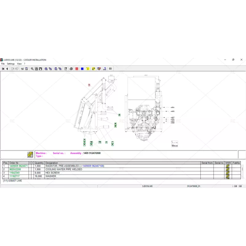 LIEBHERR LIDOS CRANES LWE 2023.03