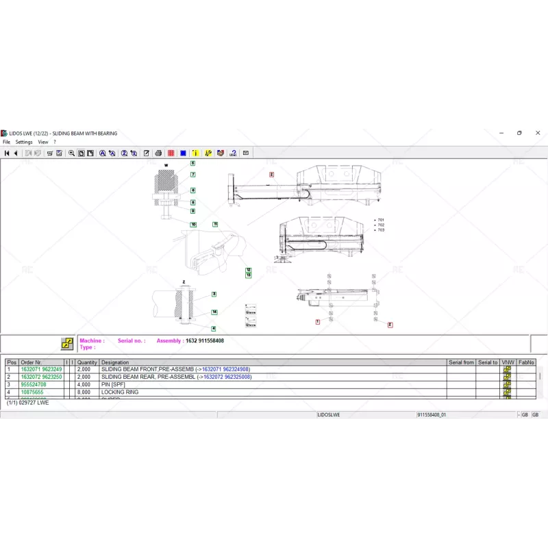 LIEBHERR LIDOS CRANES LWE 2023.03
