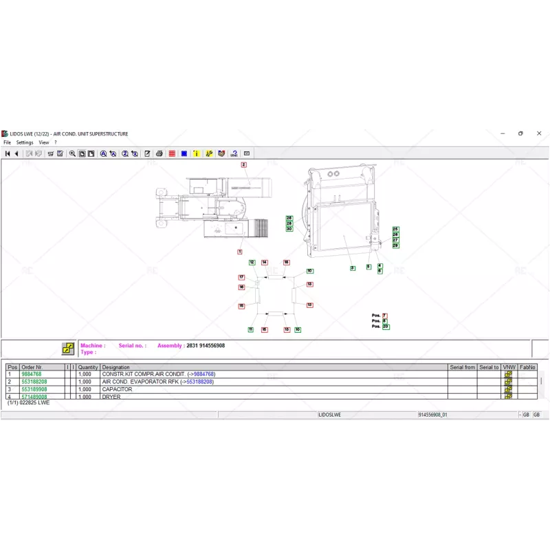 LIEBHERR LIDOS CRANES LWE 2023.03