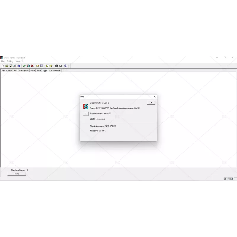 LIEBHERR LIDOS CRANES LWE 2023.03
