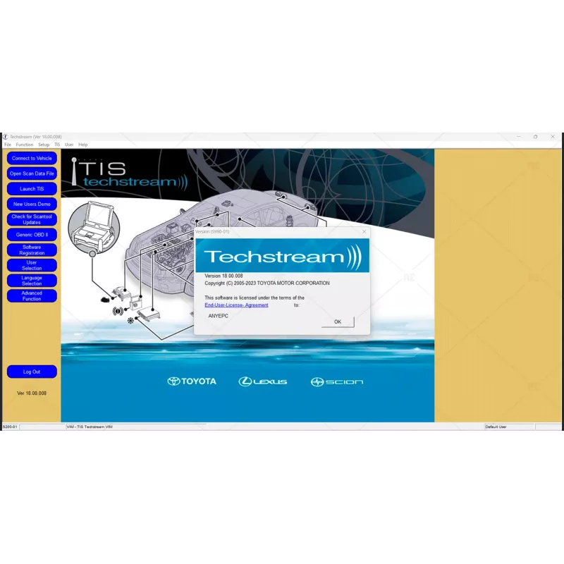 TOYOTA TECHSTREAM 18.00.008 [2023.02]