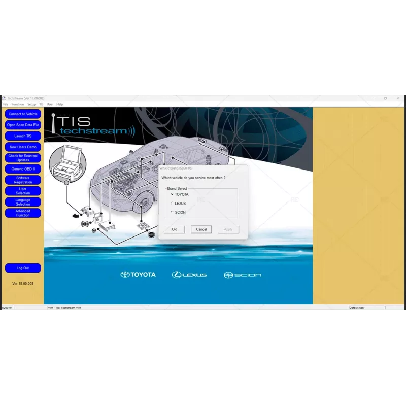 TOYOTA TECHSTREAM 18.00.008 [2023.02]