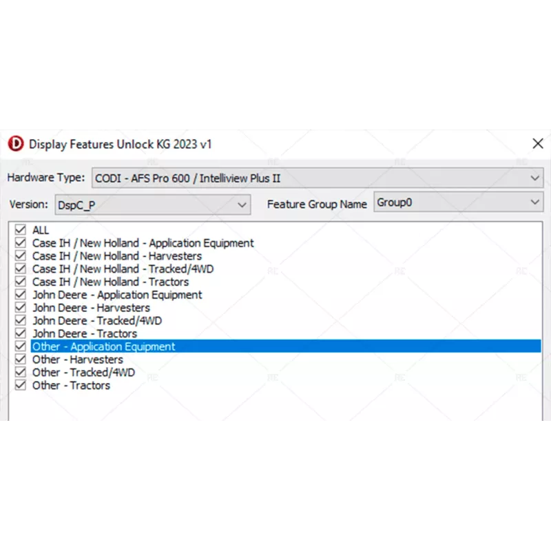 CNH DISPLAY FEATURES UNLOCK KG v1 [2023.01]