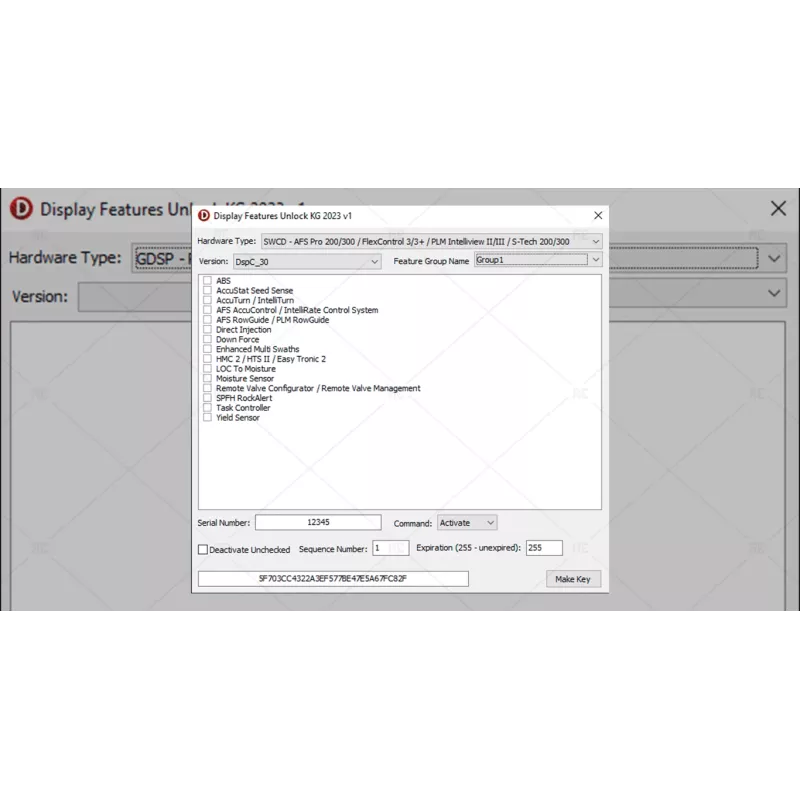 CNH DISPLAY FEATURES UNLOCK KG v1 [2023.01]