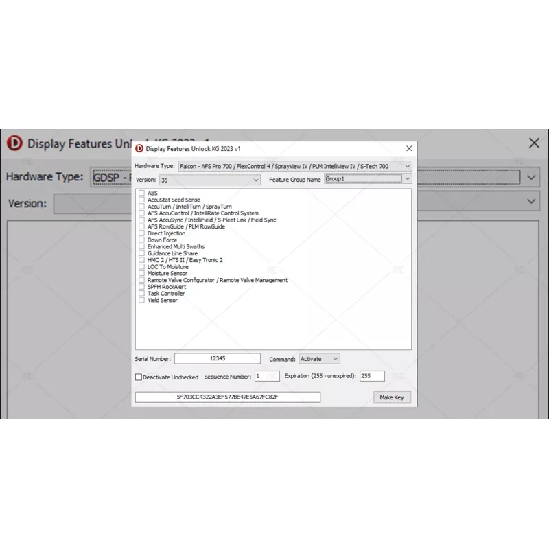 CNH DISPLAY FEATURES UNLOCK KG v1 [2023.01]