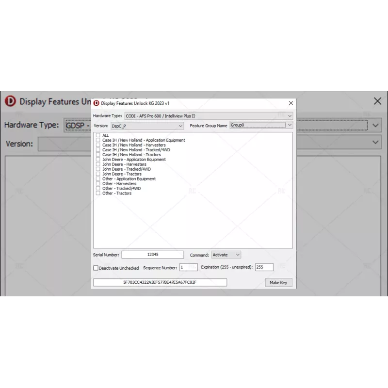 CNH DISPLAY FEATURES UNLOCK KG v1 [2023.01]