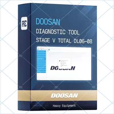 DOOSAN DIAGNOSTIC TOOL STAGE V TOTAL DL06-08 2.06 [2022.12]