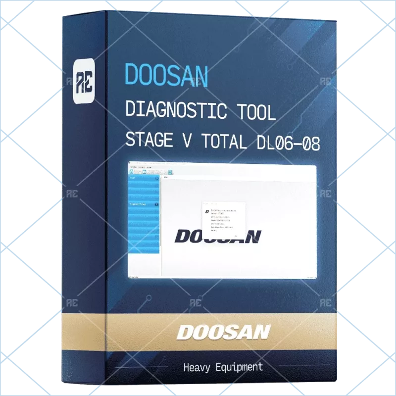 DOOSAN DIAGNOSTIC TOOL STAGE V TOTAL DL06-08 2.06 [2022.12]