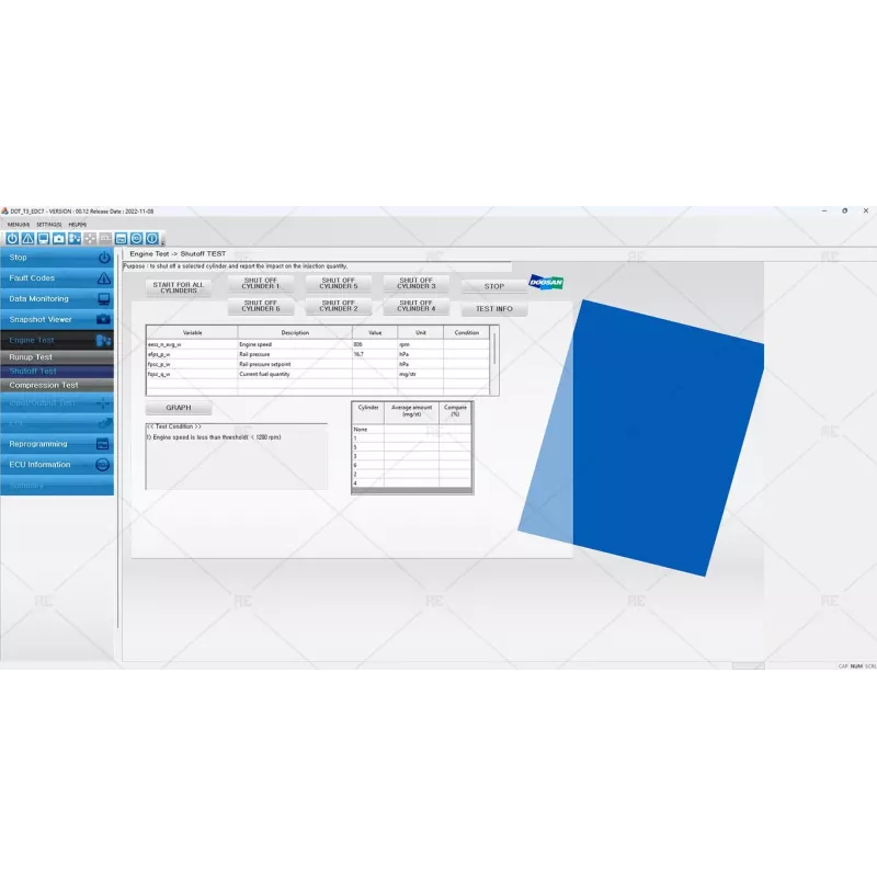 DOOSAN DIAGNOSTIC TOOL T3 EDC7 0.12 [2022.11]